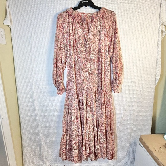 Free People Floral Pink Dress - Picture 3 of 14